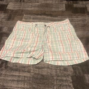 Womens The North Face Size 10 Plaid Shorts